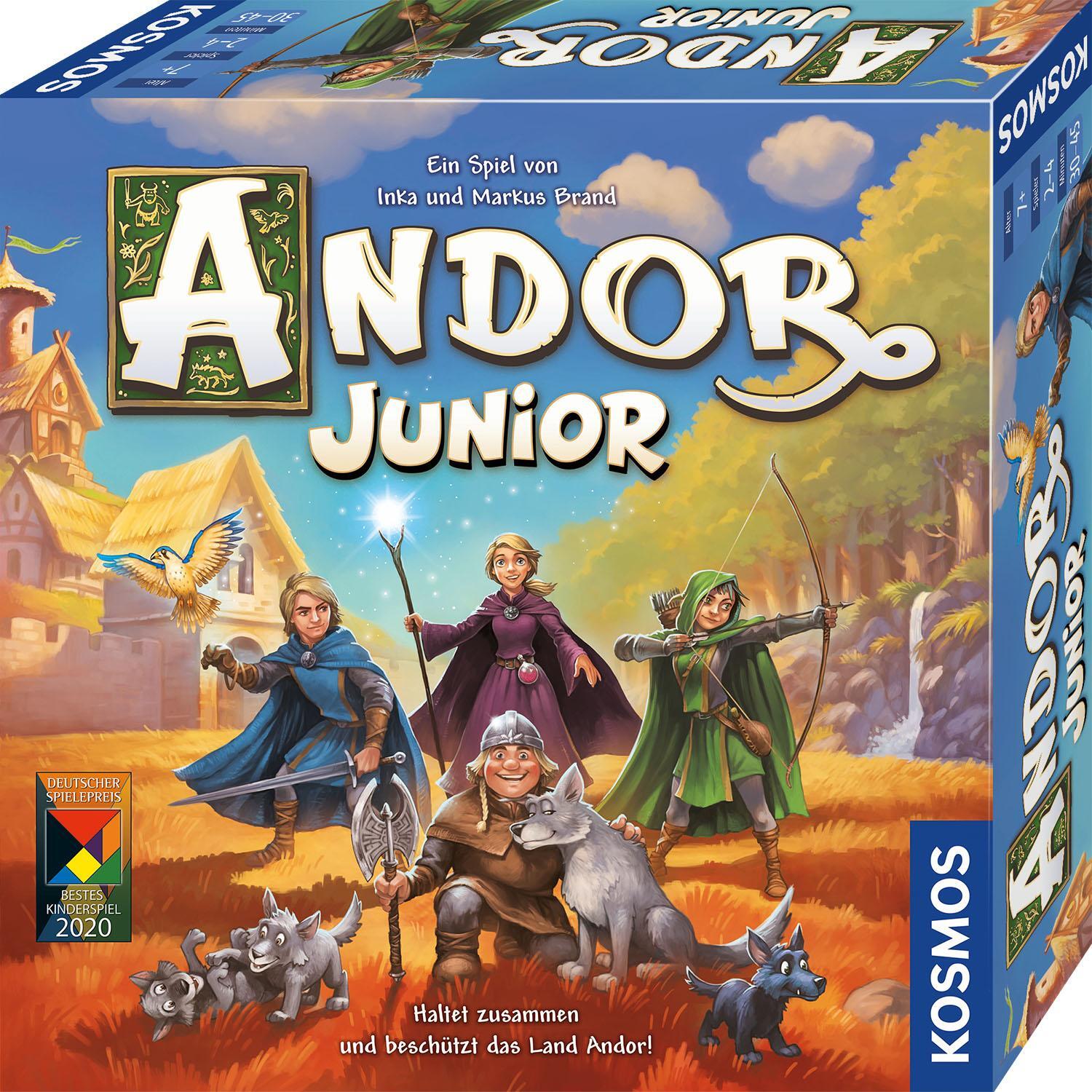 Cover: 4002051698959 | Andor Junior | Kinderspiel | Inka Brand (u. a.) | Spiel | Deutsch