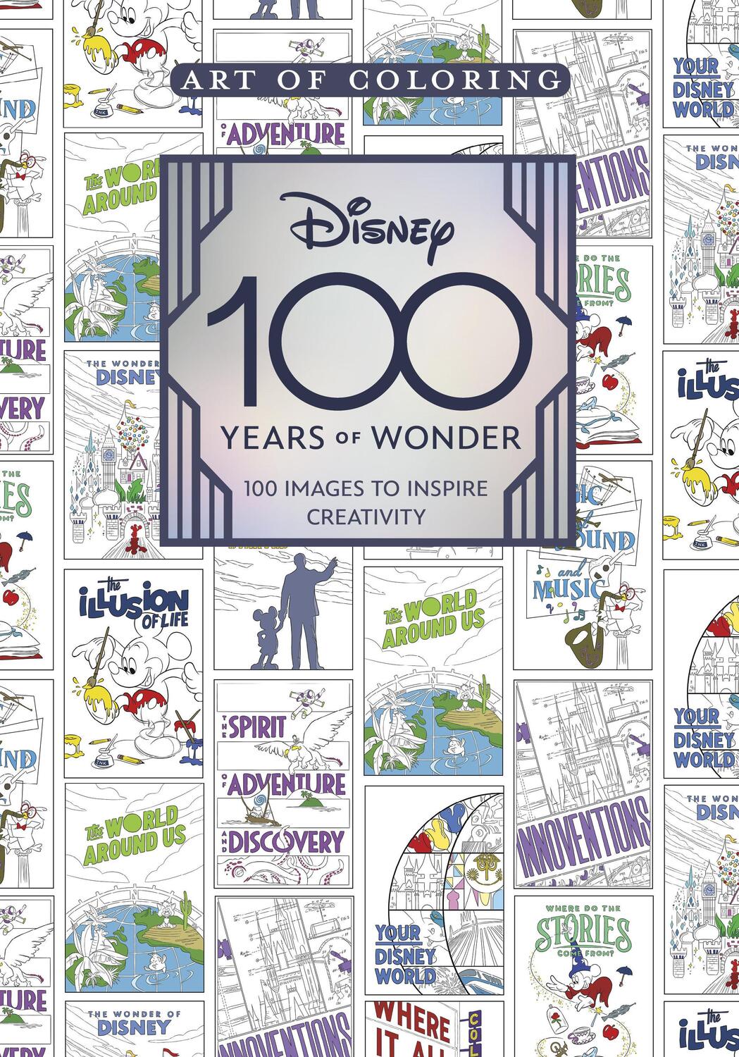 Cover: 9781368083706 | Art of Coloring: Disney 100 Years of Wonder | Archives | Taschenbuch