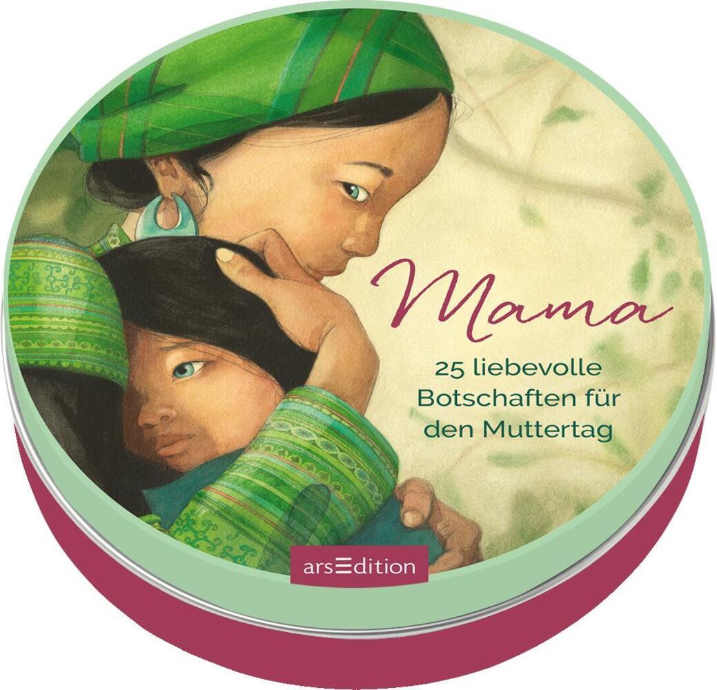 Cover: 9783845853123 | Mama | 25 liebevolle Botschaften zum Muttertag | Sonstige Buchform