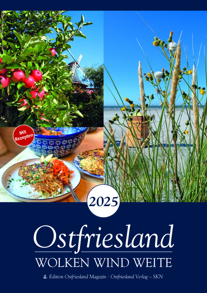 Cover: 9783910358102 | Wolken, Wind und Weite 2025 | Kalender | Ostfriesland Verlag | Buch