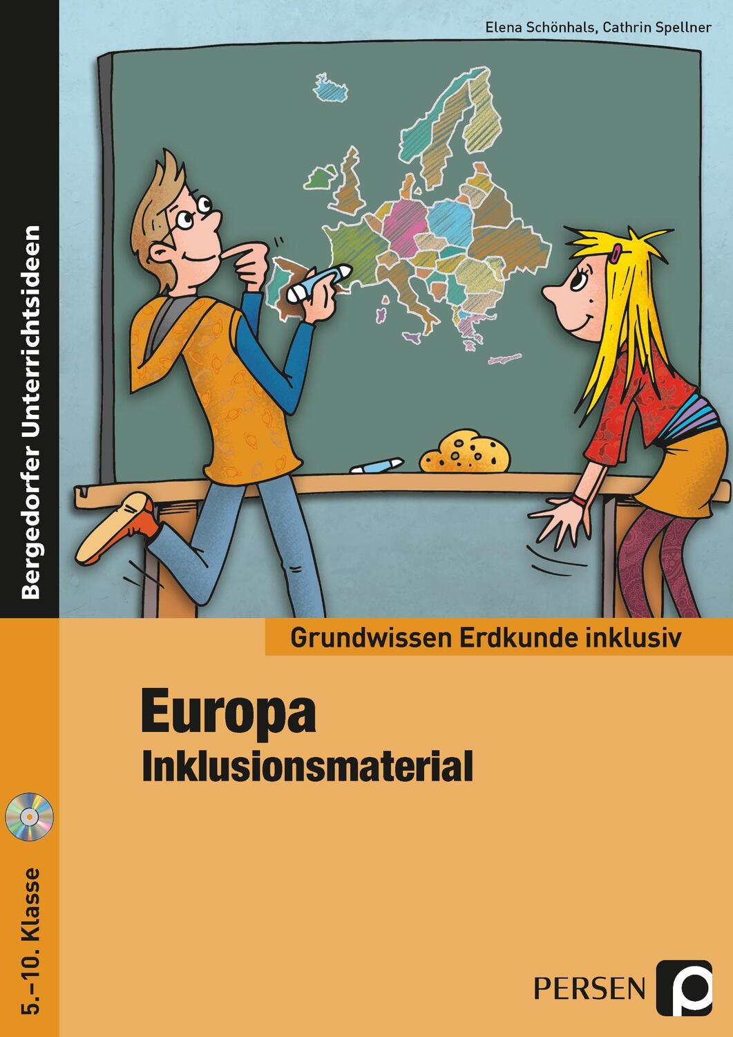 Cover: 9783403236511 | Europa - Inklusionsmaterial Erdkunde | 5. bis 10. Klasse | Taschenbuch