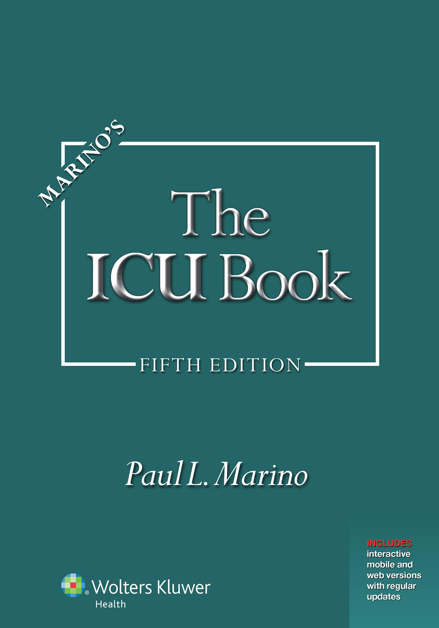 Cover: 9781975176709 | Marino's The ICU Book: Print + eBook with Updates | Paul L. Marino