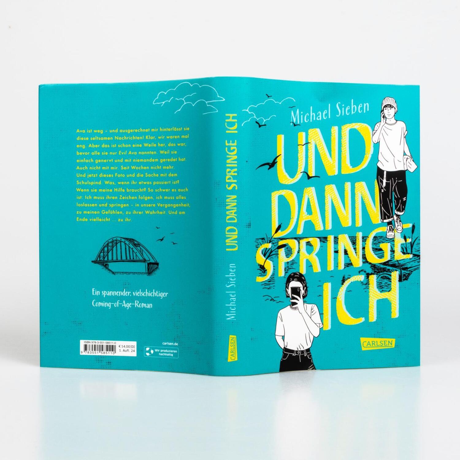 Bild: 9783551585110 | Und dann springe ich | Michael Sieben | Buch | 240 S. | Deutsch | 2024