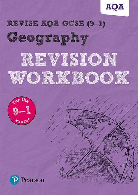 Cover: 9781292131313 | Pearson REVISE AQA GCSE Geography Revision Workbook - 2023 and 2024...