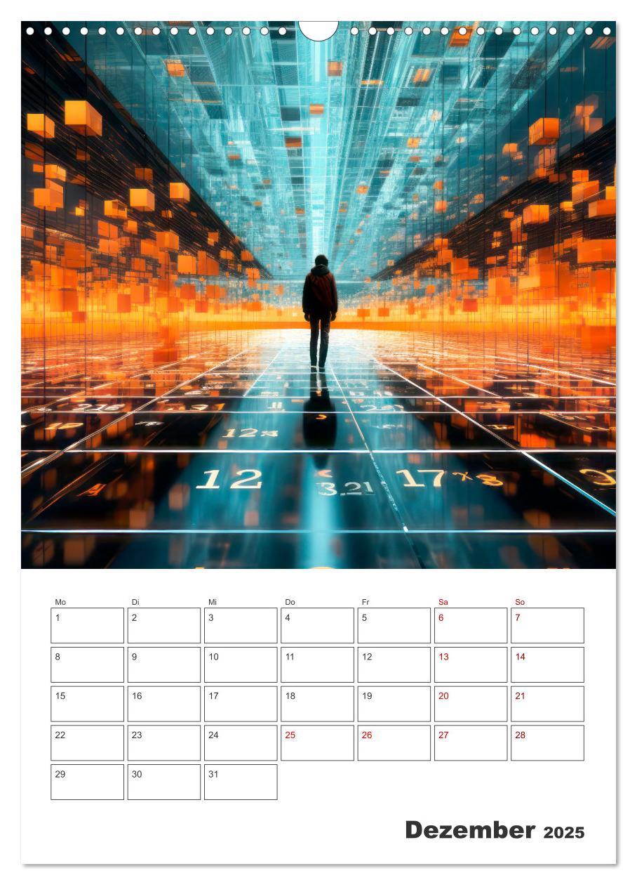 Bild: 9783435850020 | METAVERSE Cooler Terminplaner (Wandkalender 2025 DIN A3 hoch),...