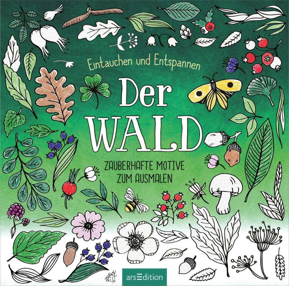 Bild: 4014489129929 | Der Wald - Eintauchen und Entspannen | Zauberhafte Motive zum Ausmalen