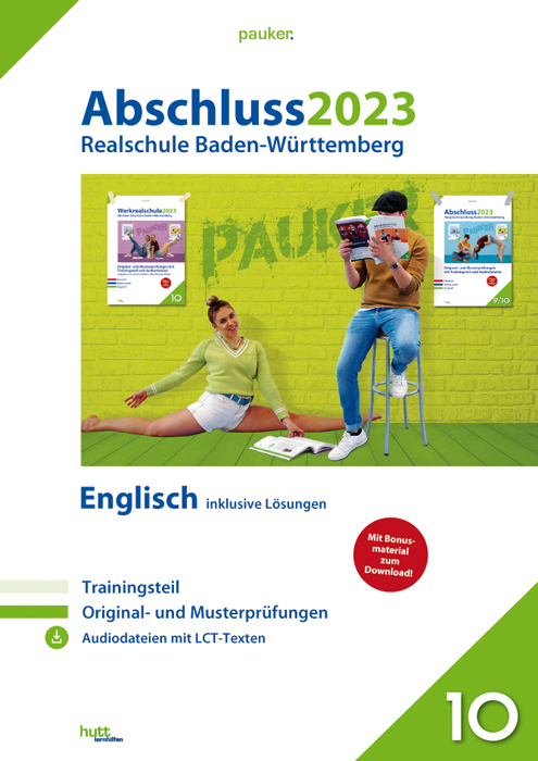 Cover: 9783889978608 | Abschluss 2023 - Realschulprüfung Baden-Württemberg Englisch | Buch
