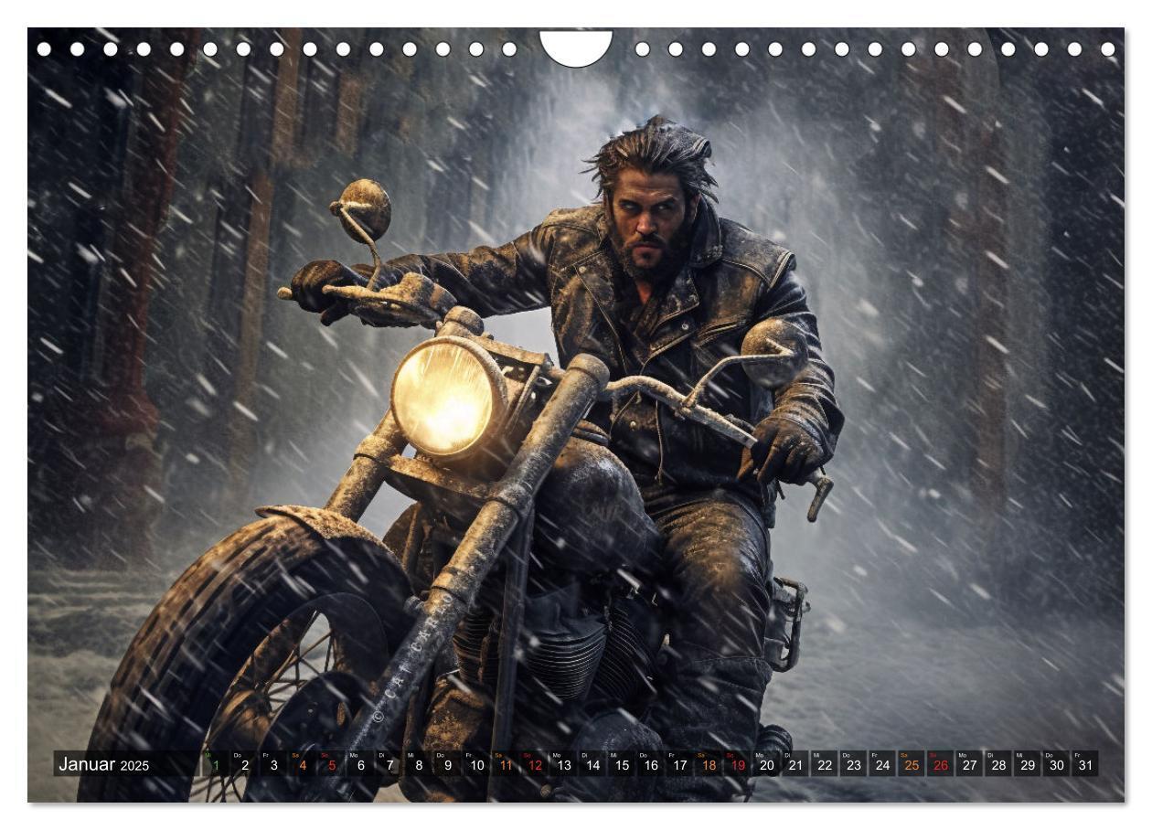 Bild: 9783383859052 | Ride to Valhalla (Wandkalender 2025 DIN A4 quer), CALVENDO...