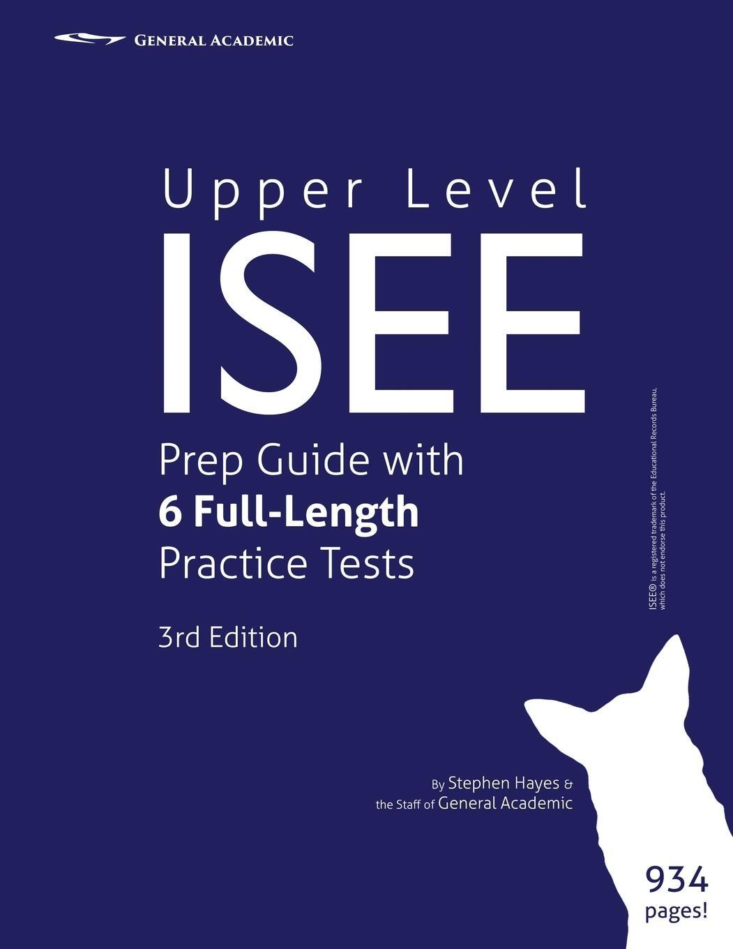 Cover: 9780996656306 | Upper Level ISEE Prep Guide with 6 Full-Length Practice Tests | Hayes