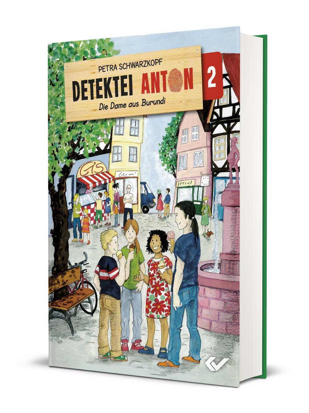 Cover: 9783863537647 | Detektei Anton: Die Dame aus Burundi | Band 2 | Petra Schwarzkopf