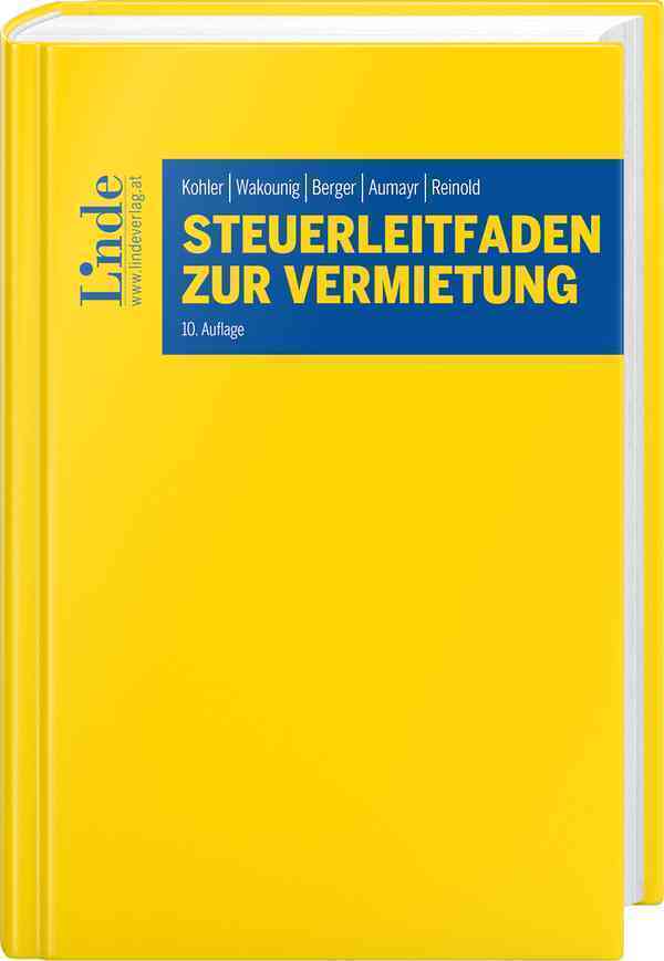 Cover: 9783707323795 | Steuerleitfaden zur Vermietung | Gerhard Kohler (u. a.) | Buch | 2021