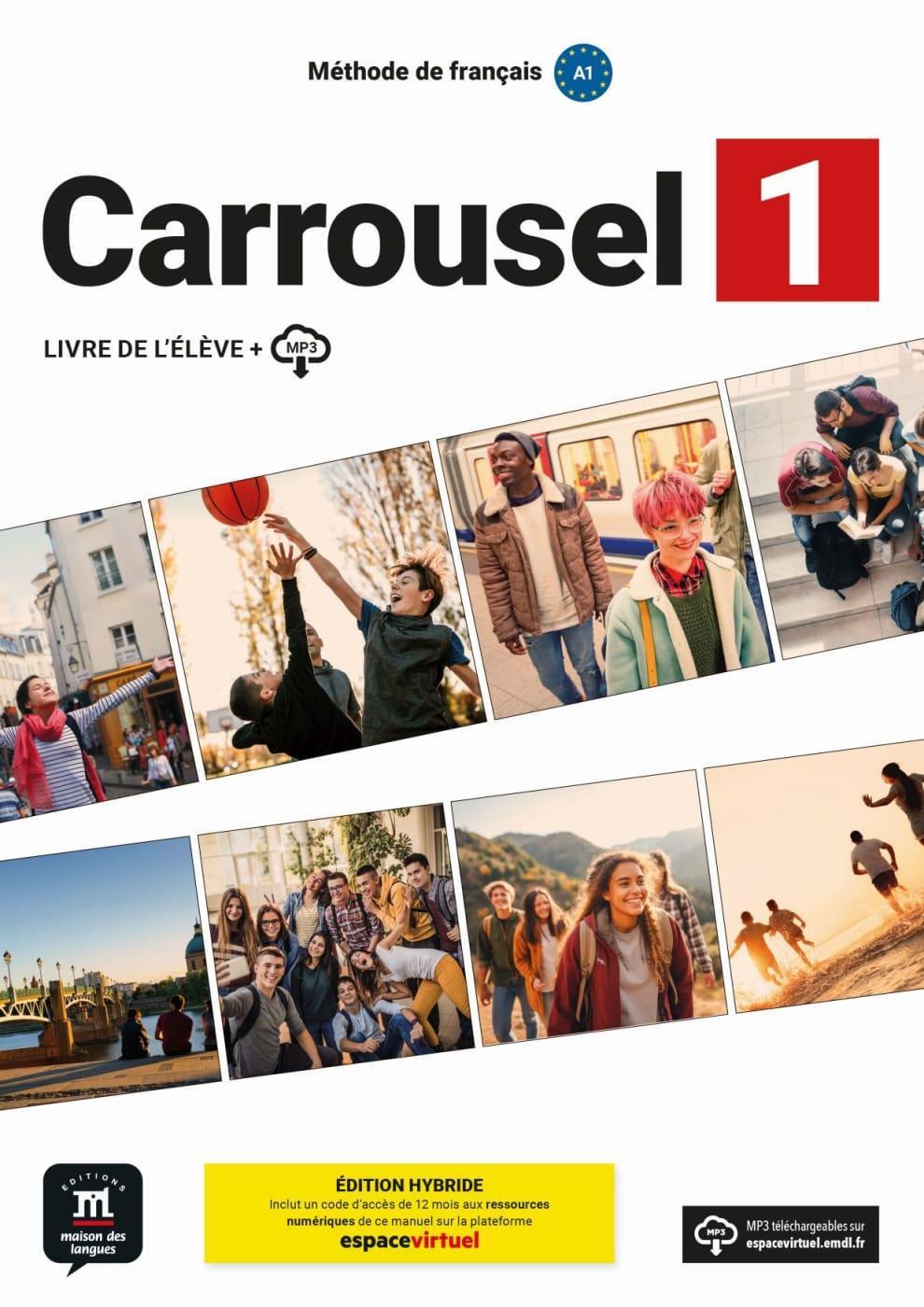 Cover: 9783125280199 | Carrousel 1 - Édition Hybride | Amandine Quétel (u. a.) | Taschenbuch