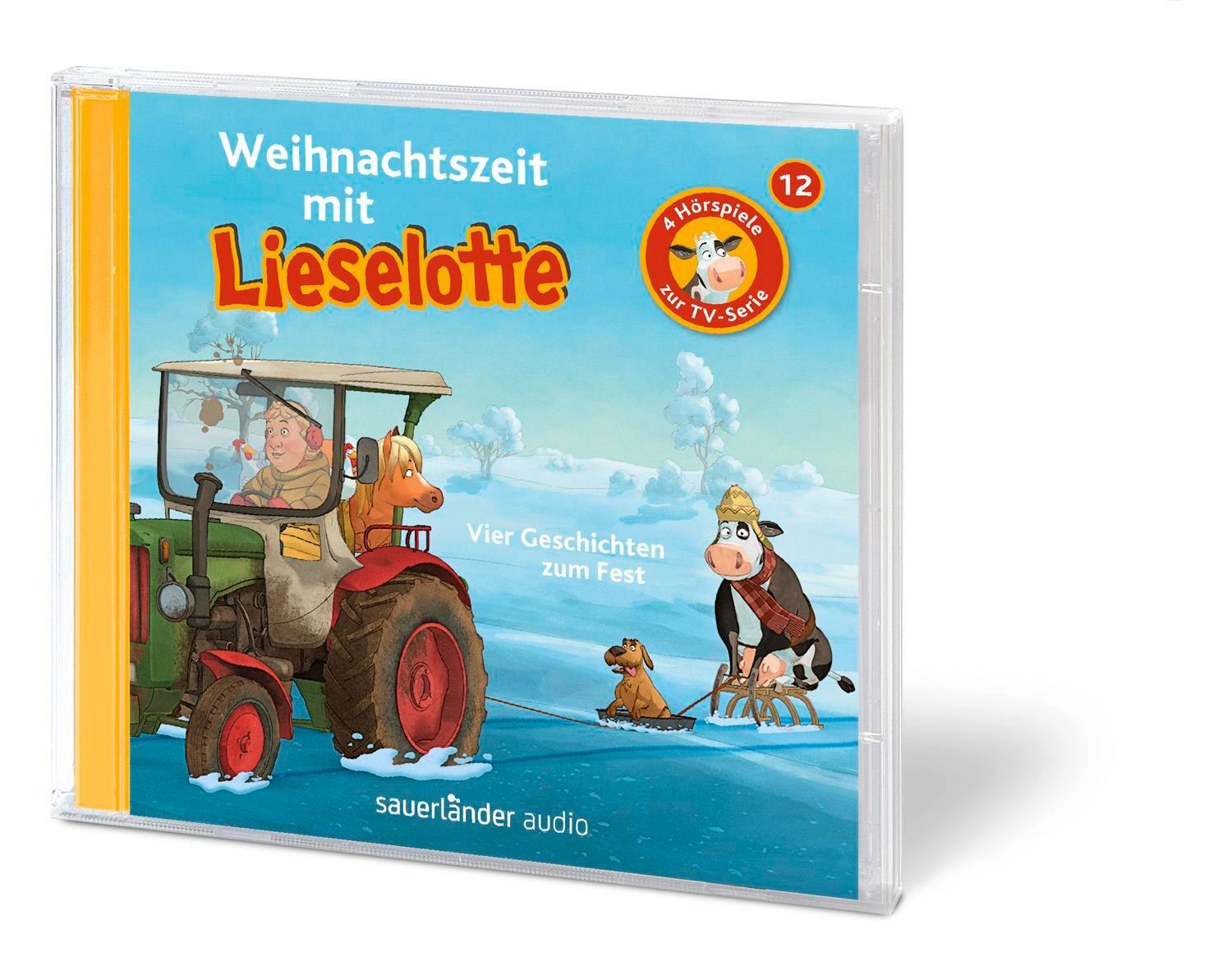 Bild: 9783839849484 | Weihnachtszeit mit Lieselotte | Vier Hörspiele - Folge 12 | Audio-CD