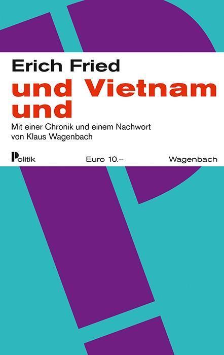 Cover: 9783803127884 | und Vietnam und | Einundvierzig Gedichte | Erich Fried | Buch | 90 S.