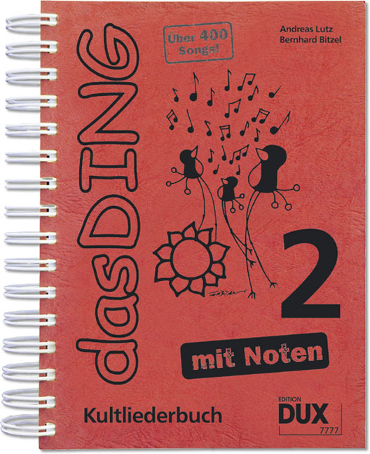Cover: 9790500171157 | Das Ding 2 mit Noten | Kultliederbuch mit Noten | Dux Edition