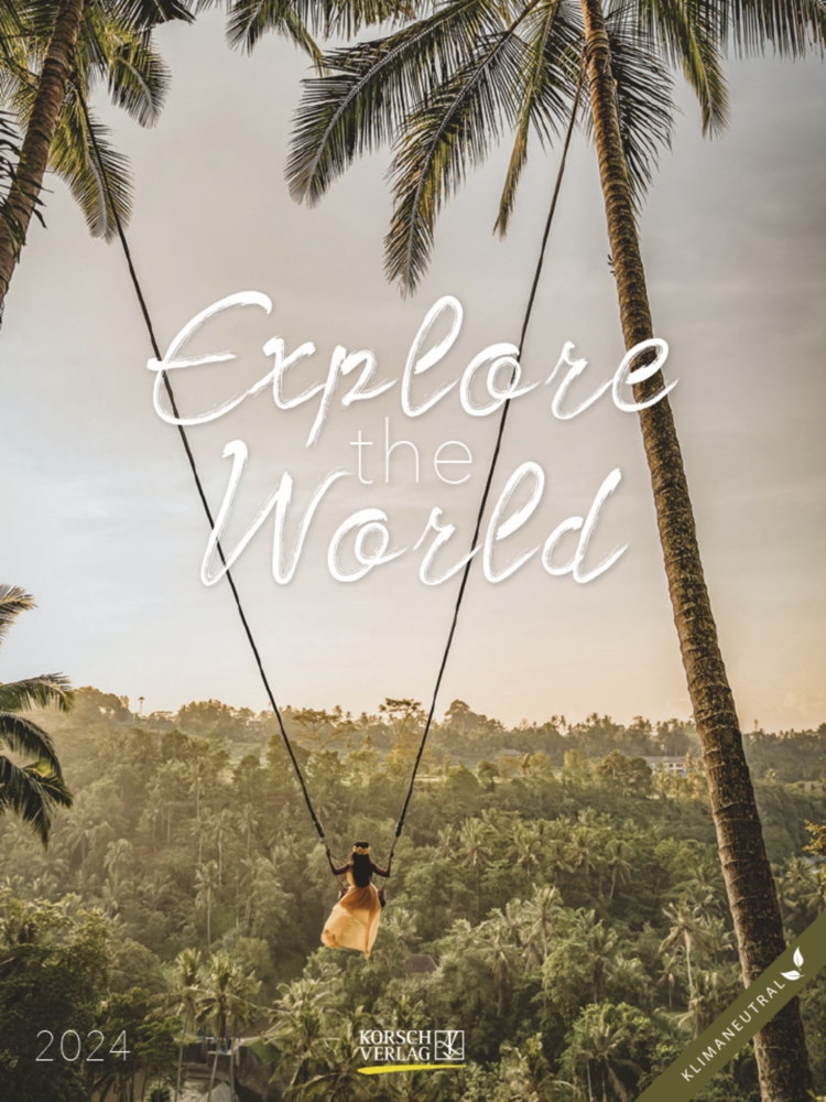Cover: 9783731872214 | Wochenkalender Explore the World 2024 | Korsch Verlag | Kalender