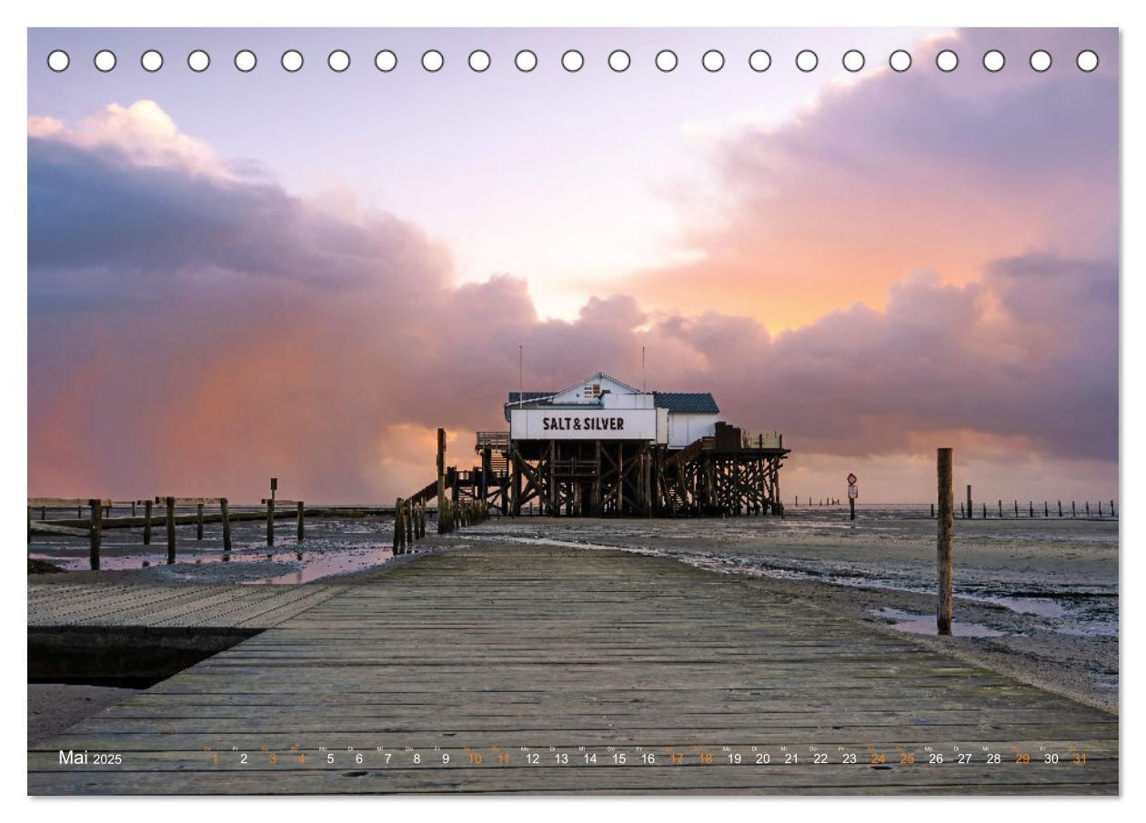 Bild: 9783383869358 | Nordseeurlaub in St. Peter-Ording (Tischkalender 2025 DIN A5 quer),...