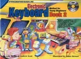 Cover: 9780947183424 | Progressive Keyboard Book 2 | Method for Young Beginners | Scott
