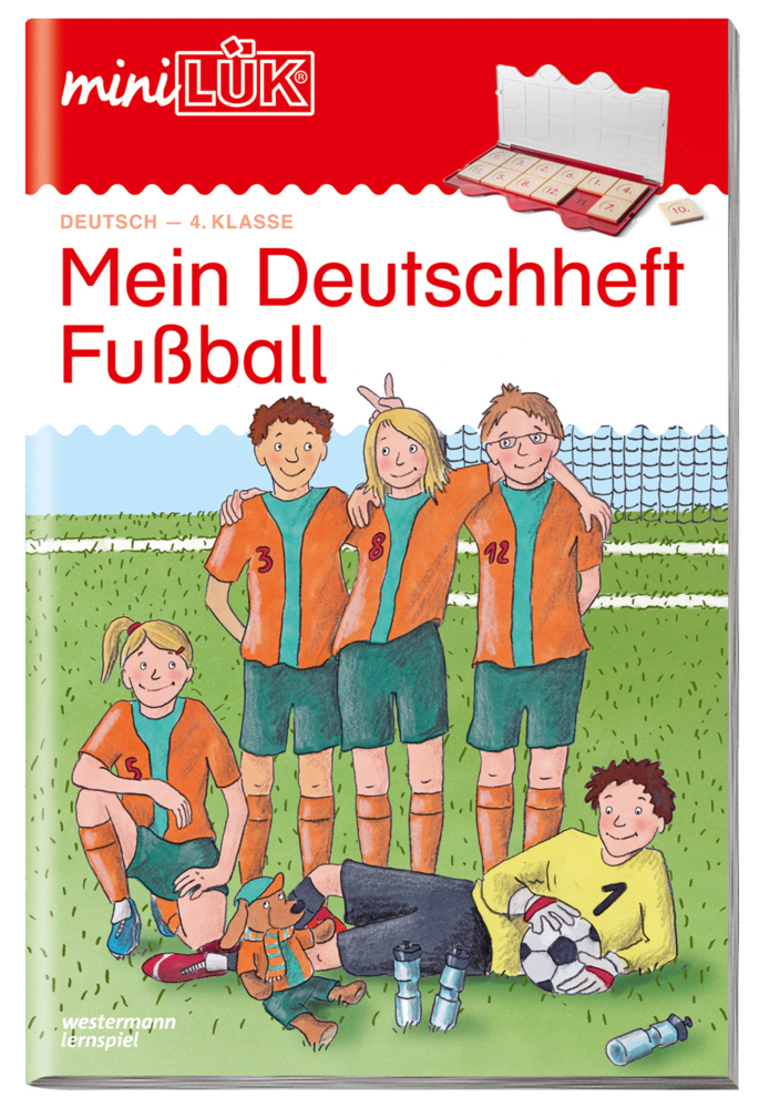 Cover: 9783837745689 | miniLÜK | 4. Klasse - Deutsch: Mein Deutschheft Fußball | Broschüre