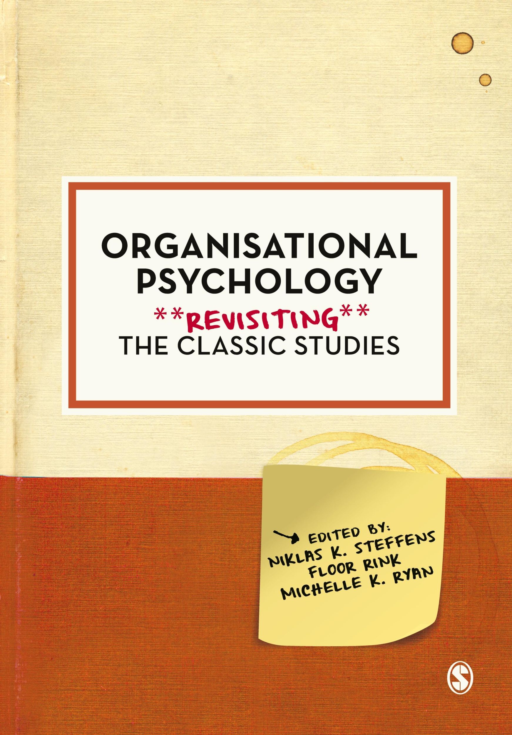 Cover: 9781529706659 | Organisational Psychology | Revisiting the Classic Studies | Buch