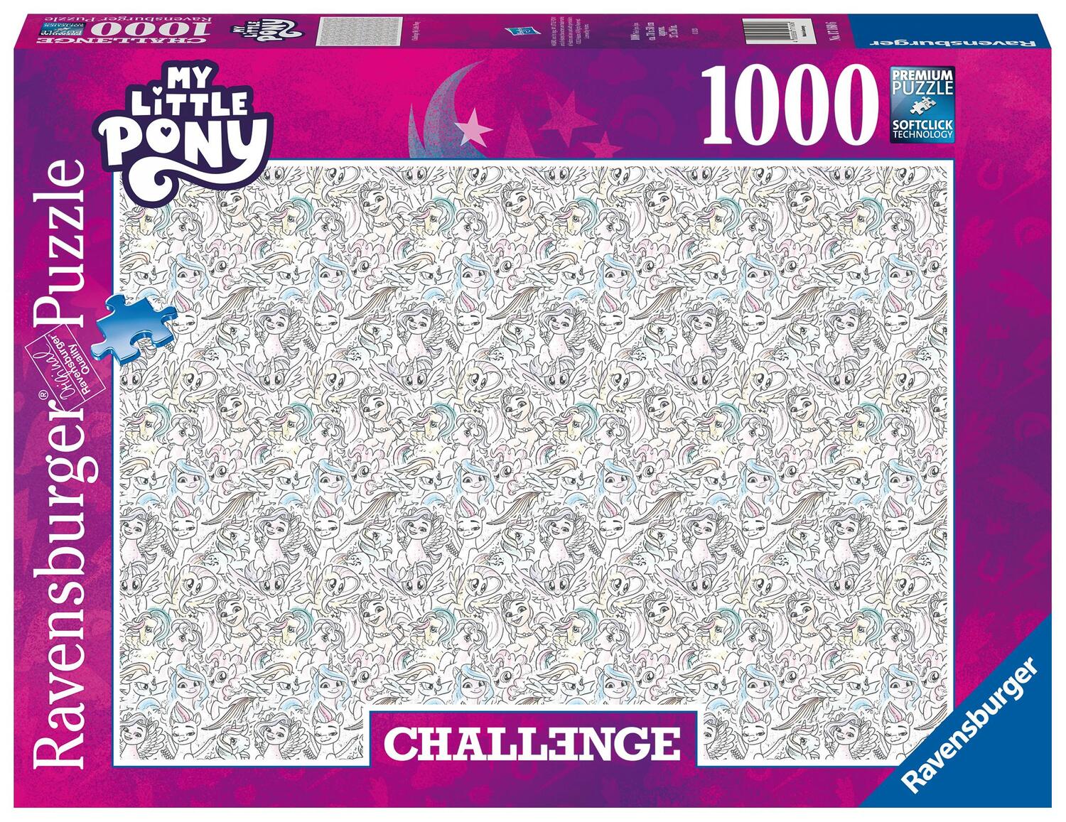 Cover: 4005556171606 | Ravensburger Puzzle 17160 - My Little Pony - 1000 Teile Challenge...