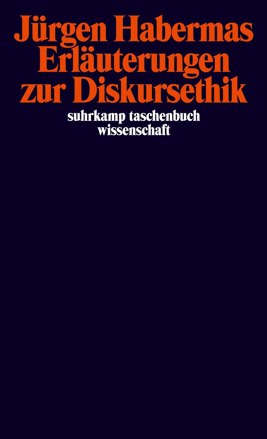Cover: 9783518285756 | Erläuterungen zur Diskursethik | Jürgen Habermas | Taschenbuch | 2010
