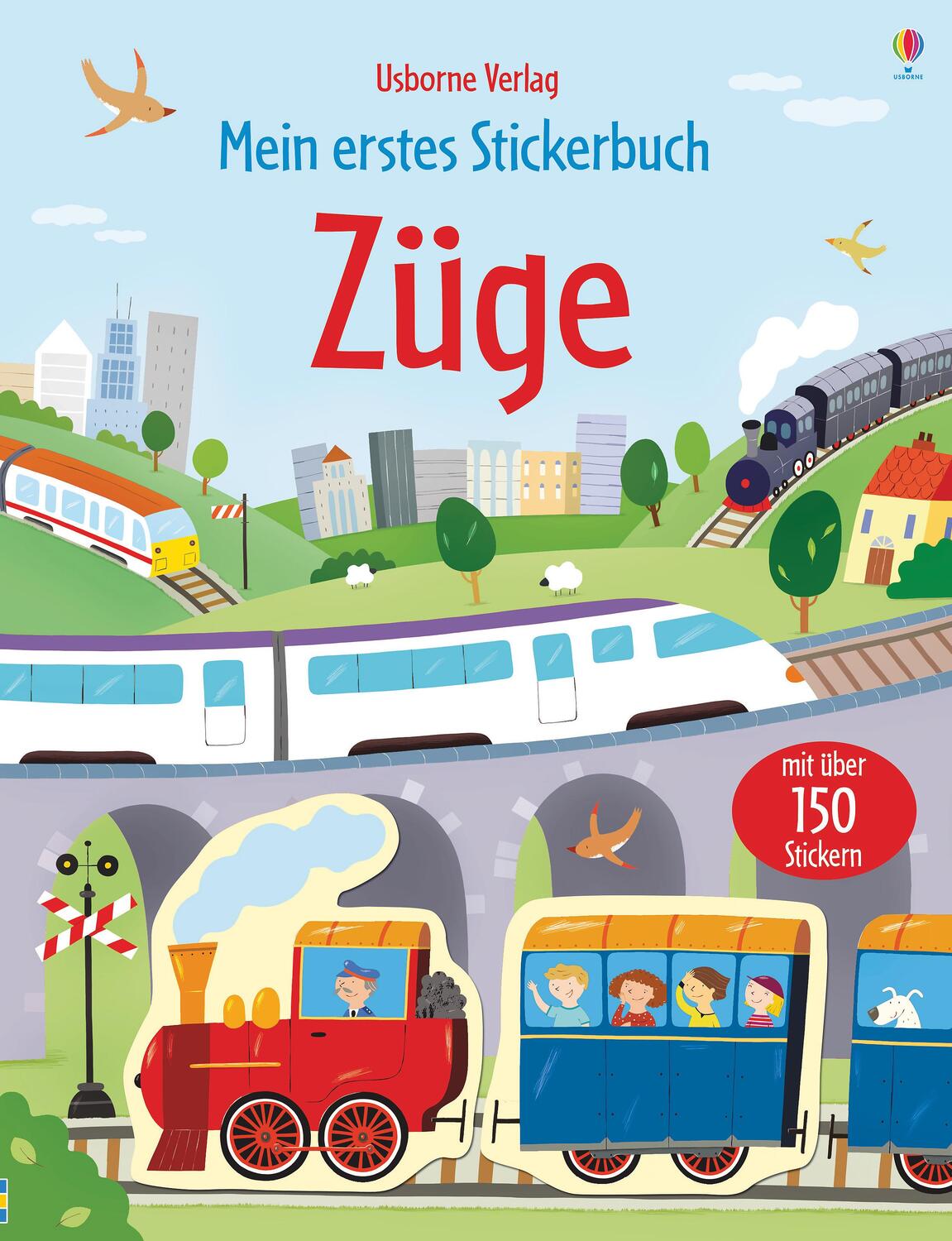 Cover: 9781789411751 | Mein erstes Stickerbuch: Züge | Sam Taplin | Taschenbuch | Deutsch