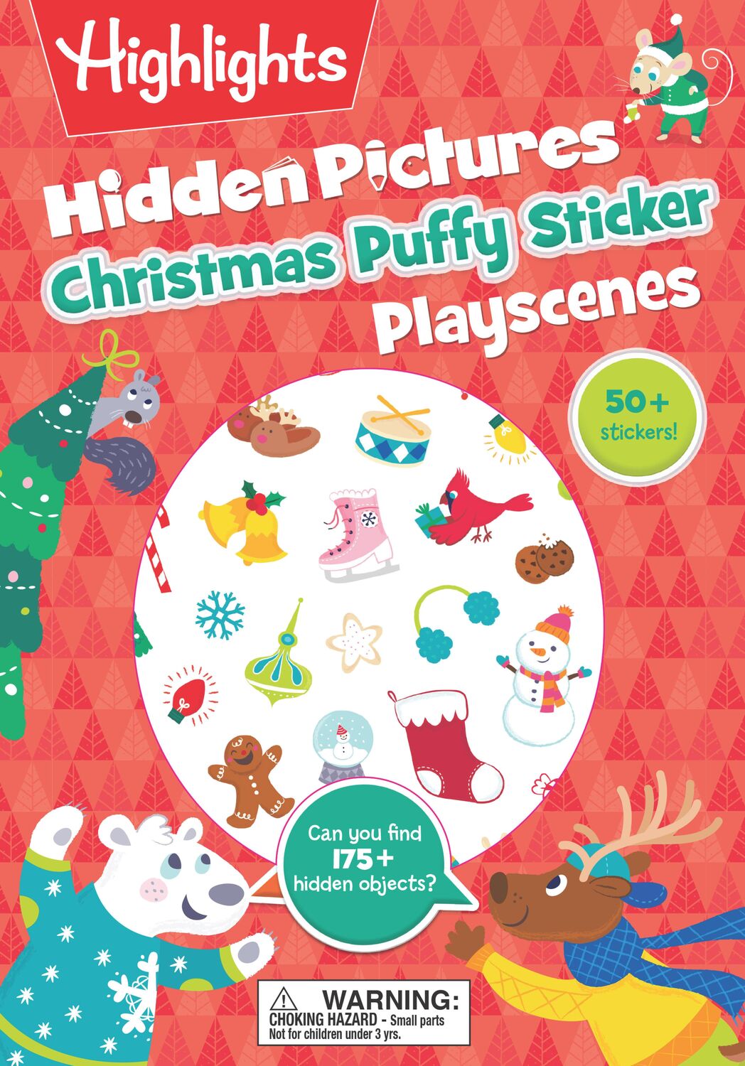 Cover: 9781644721179 | Christmas Hidden Pictures Puffy Sticker Playscenes | Highlights | Buch