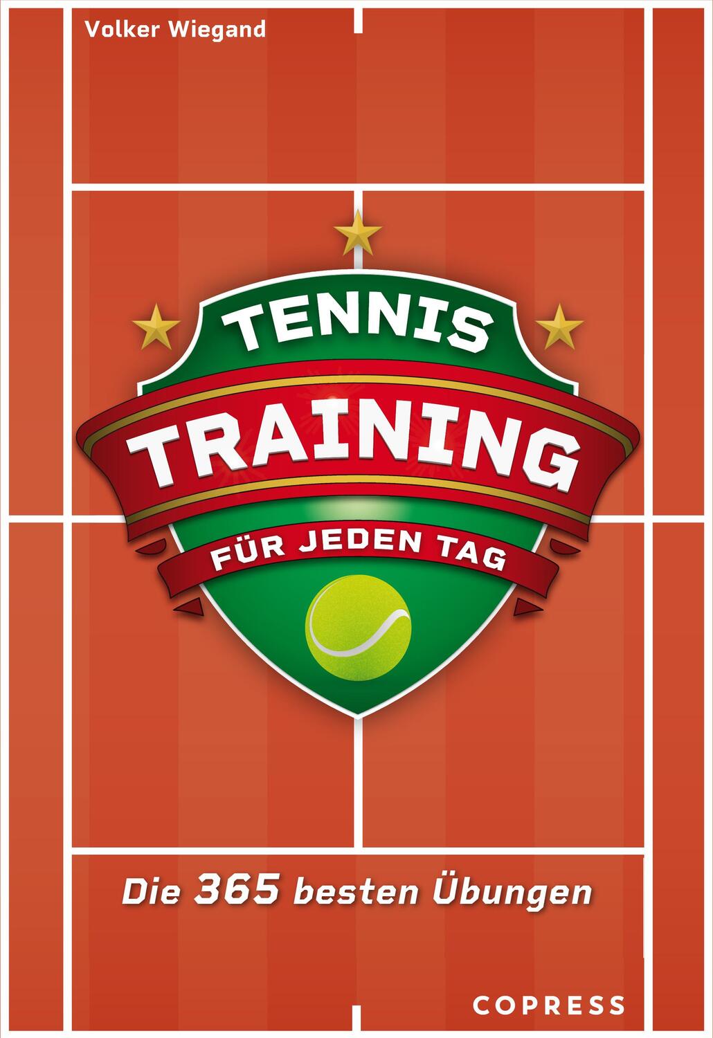 Cover: 9783767912823 | Tennistraining für jeden Tag | Volker Wiegand | Taschenbuch | Deutsch