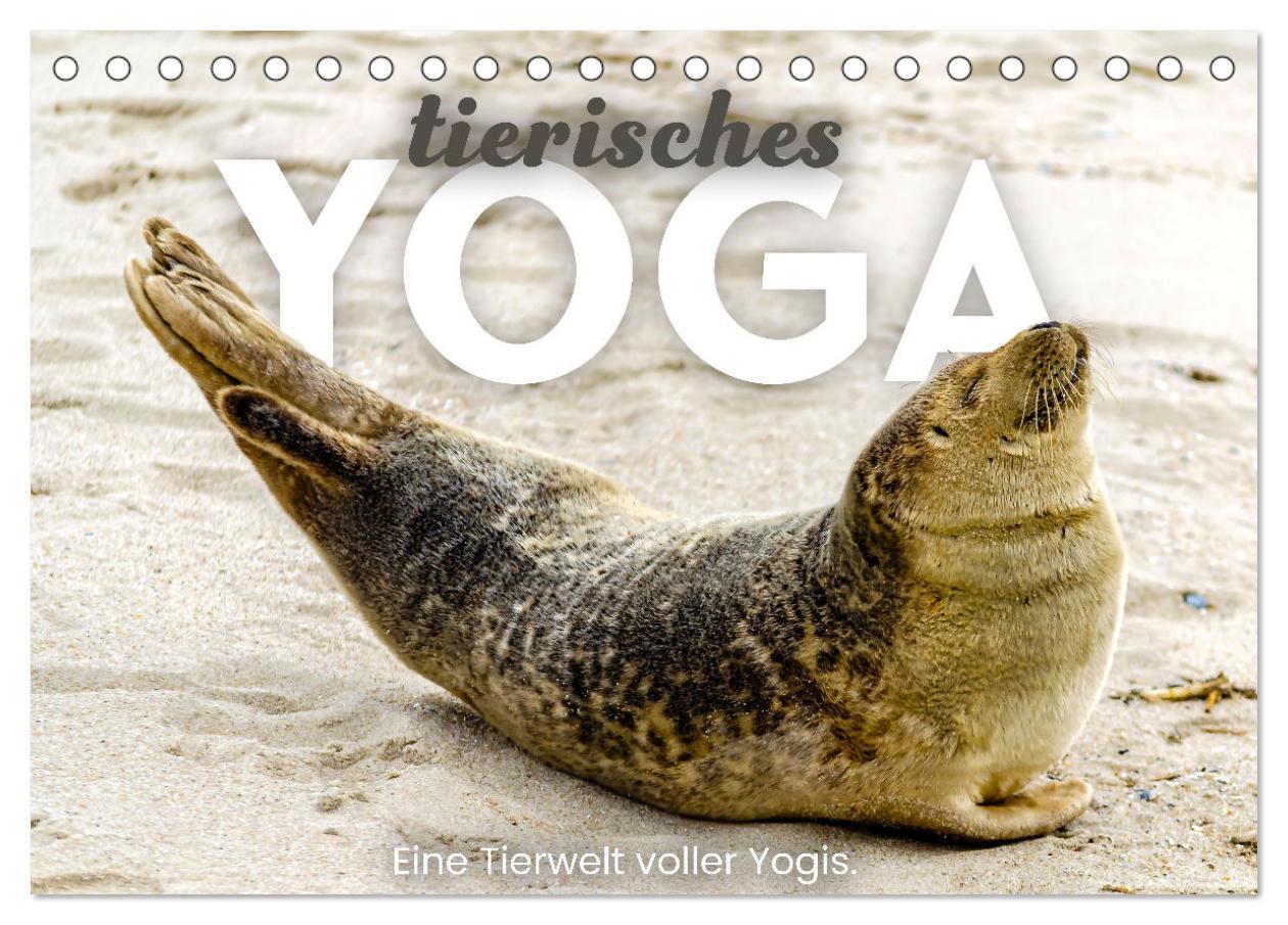 Cover: 9783383887376 | Tierisches Yoga - Eine Tierwelt voller Yogis. (Tischkalender 2025...