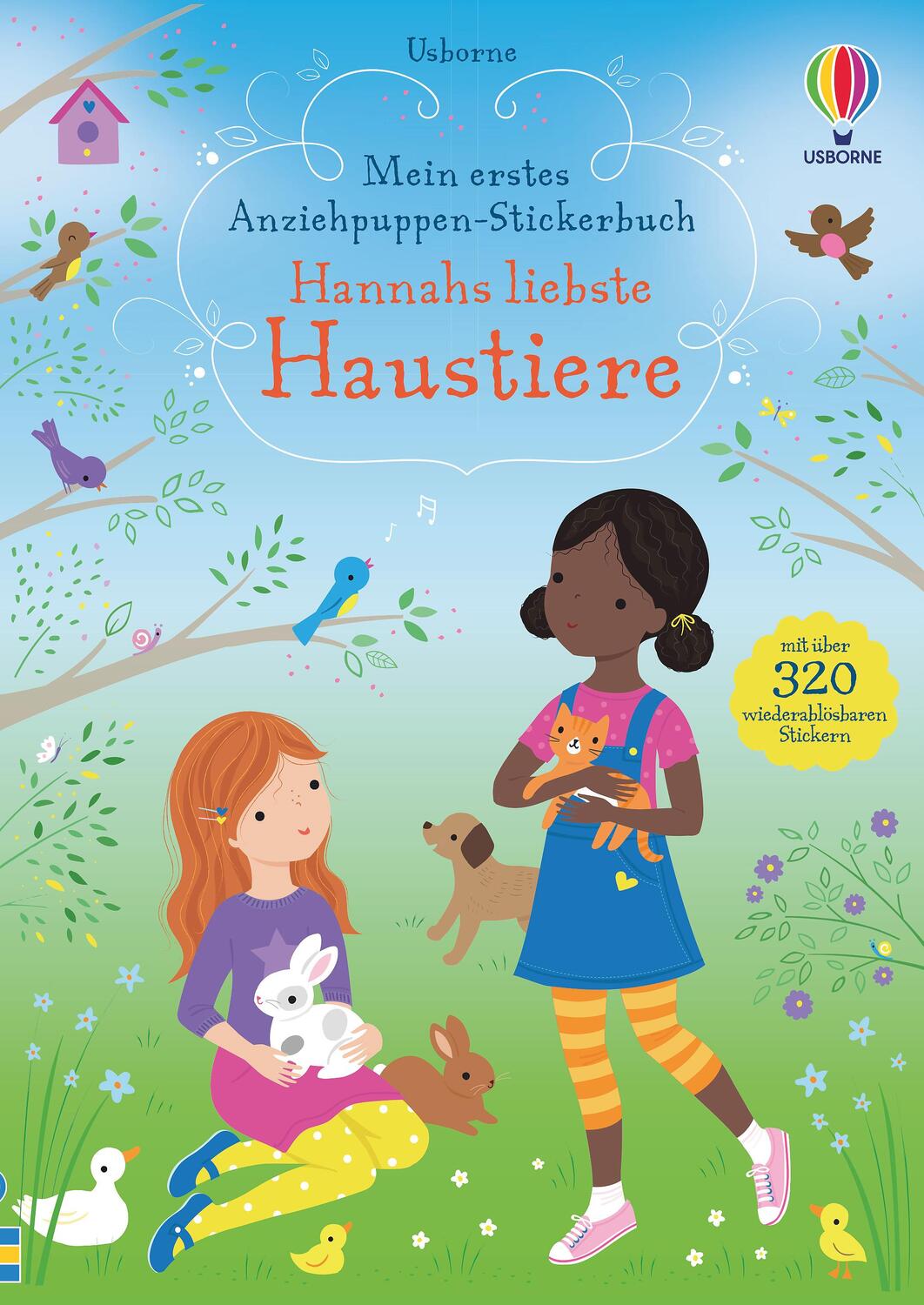Cover: 9781789416480 | Mein erstes Anziehpuppen-Stickerbuch: Hannahs liebste Haustiere | Watt