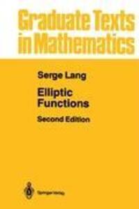 Cover: 9780387965086 | Elliptic Functions | Serge Lang | Buch | Graduate Texts in Mathematics