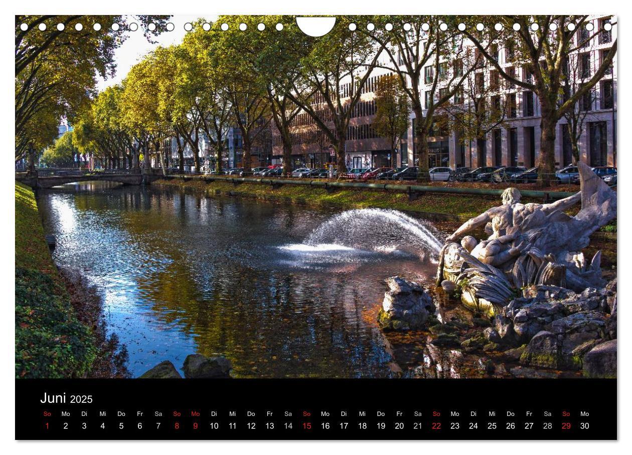 Bild: 9783435651498 | Düsseldorf - Impressionen (Wandkalender 2025 DIN A4 quer), CALVENDO...