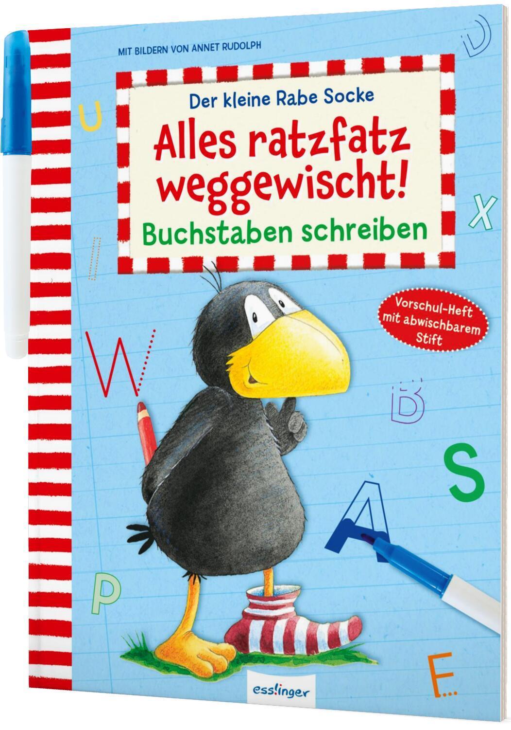 Cover: 9783480237586 | Der kleine Rabe Socke: Alles ratzfatz weggewischt! | Taschenbuch