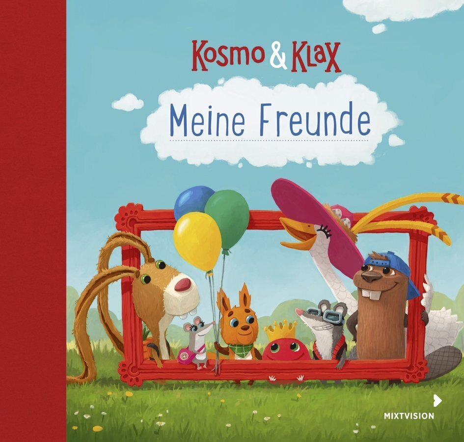 Cover: 9783958541108 | Kosmo & Klax. Meine Freunde Eintragbuch Kindergartenfreunde...