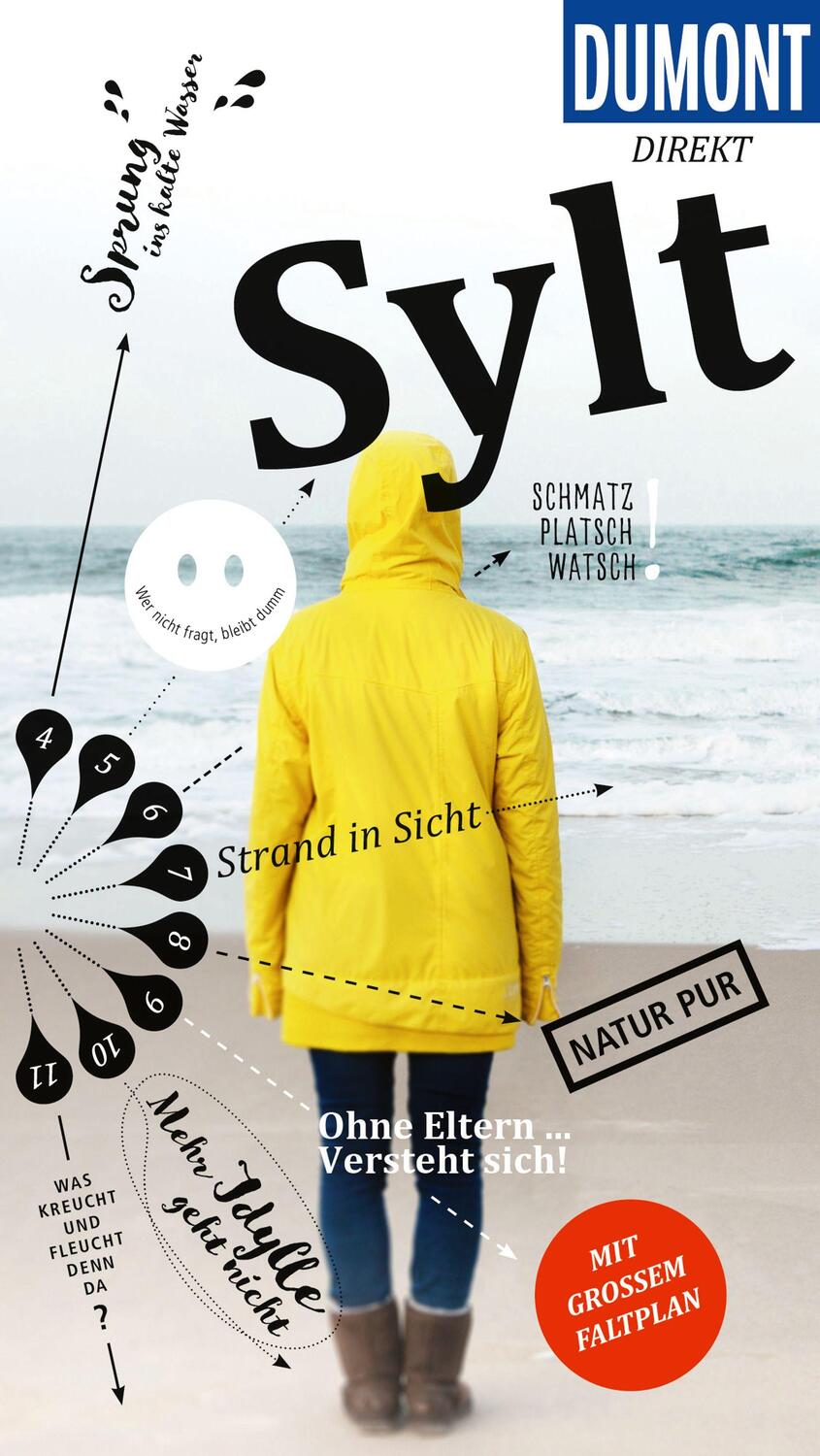 Cover: 9783616000169 | DuMont direkt Reiseführer Sylt | Mit großem Faltplan | Rayka Kobiella