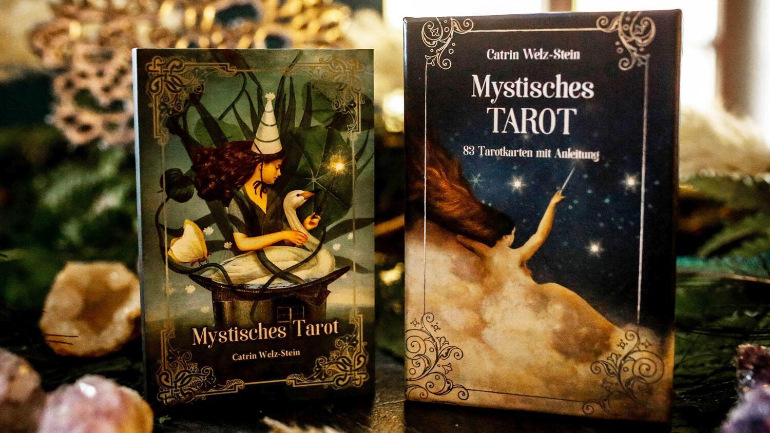 Bild: 9783868265583 | Mystisches Tarot | 83 Tarotkarten mit Anleitung | Catrin Welz-Stein