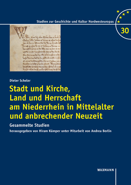 Cover: 9783830935421 | Stadt und Kirche, Land und Herrschaft am Niederrhein in Mittelalter...