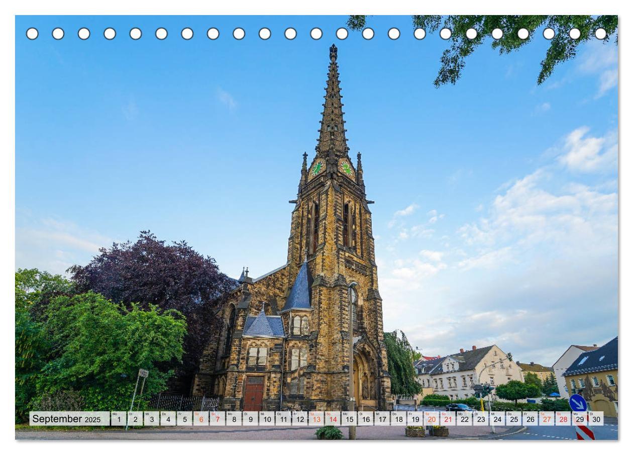 Bild: 9783435316212 | Freiberg Impressionen (Tischkalender 2025 DIN A5 quer), CALVENDO...