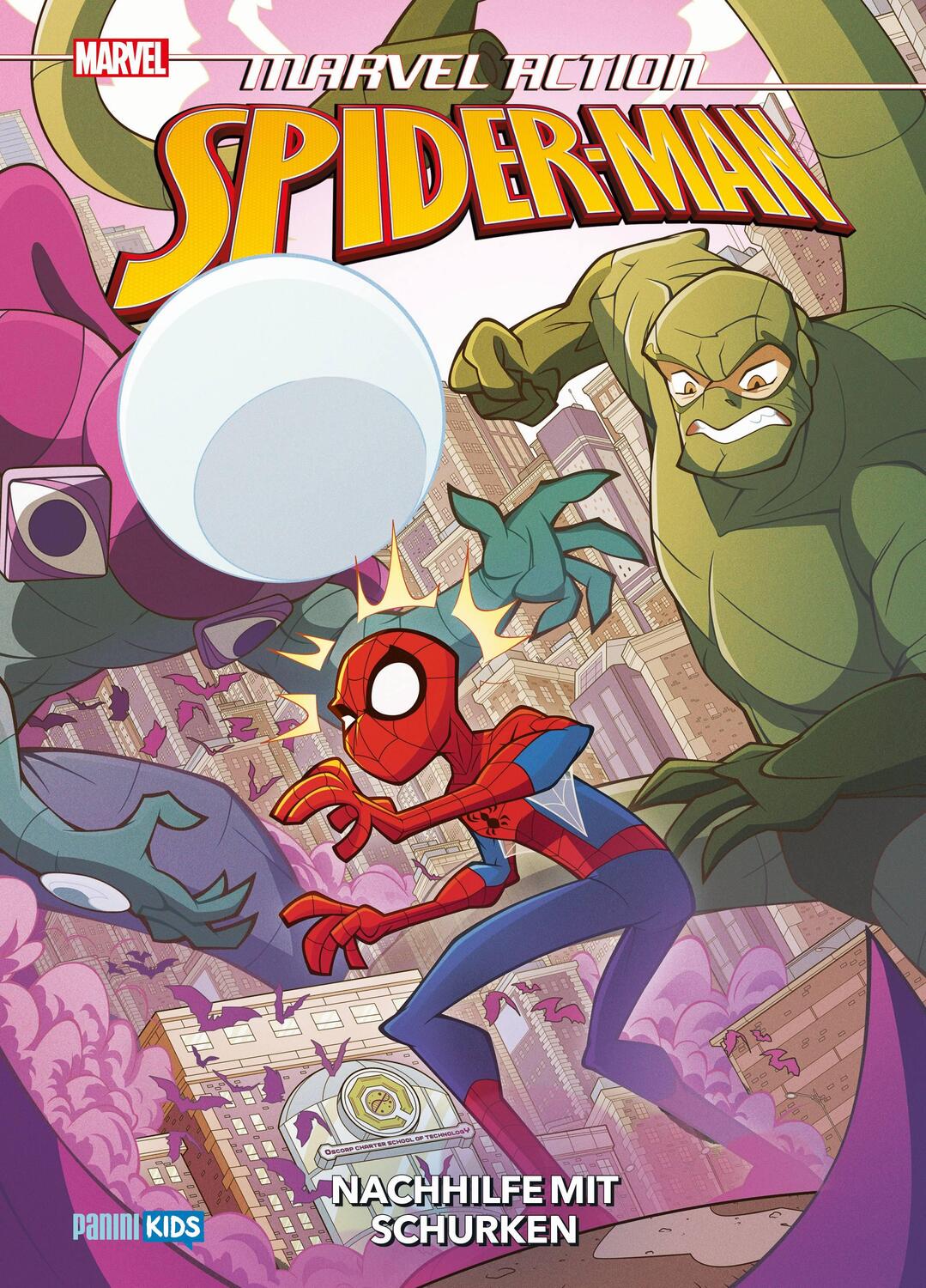Cover: 9783741625770 | Marvel Action: Spider-Man | Bd. 6: Nachhilfe mit Schurken | Buch