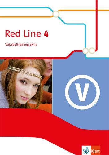 Cover: 9783125488045 | Red Line 4. Vokabeltraining aktiv 8. Schuljahr. Ausgabe 2014 | Deutsch