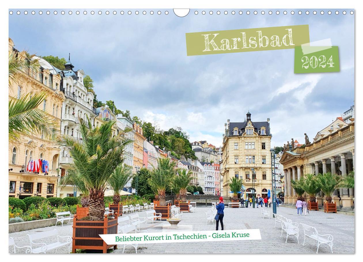 Cover: 9783675484849 | Karlsbad - Beliebter Kurort in Tschechien (Wandkalender 2024 DIN A3...