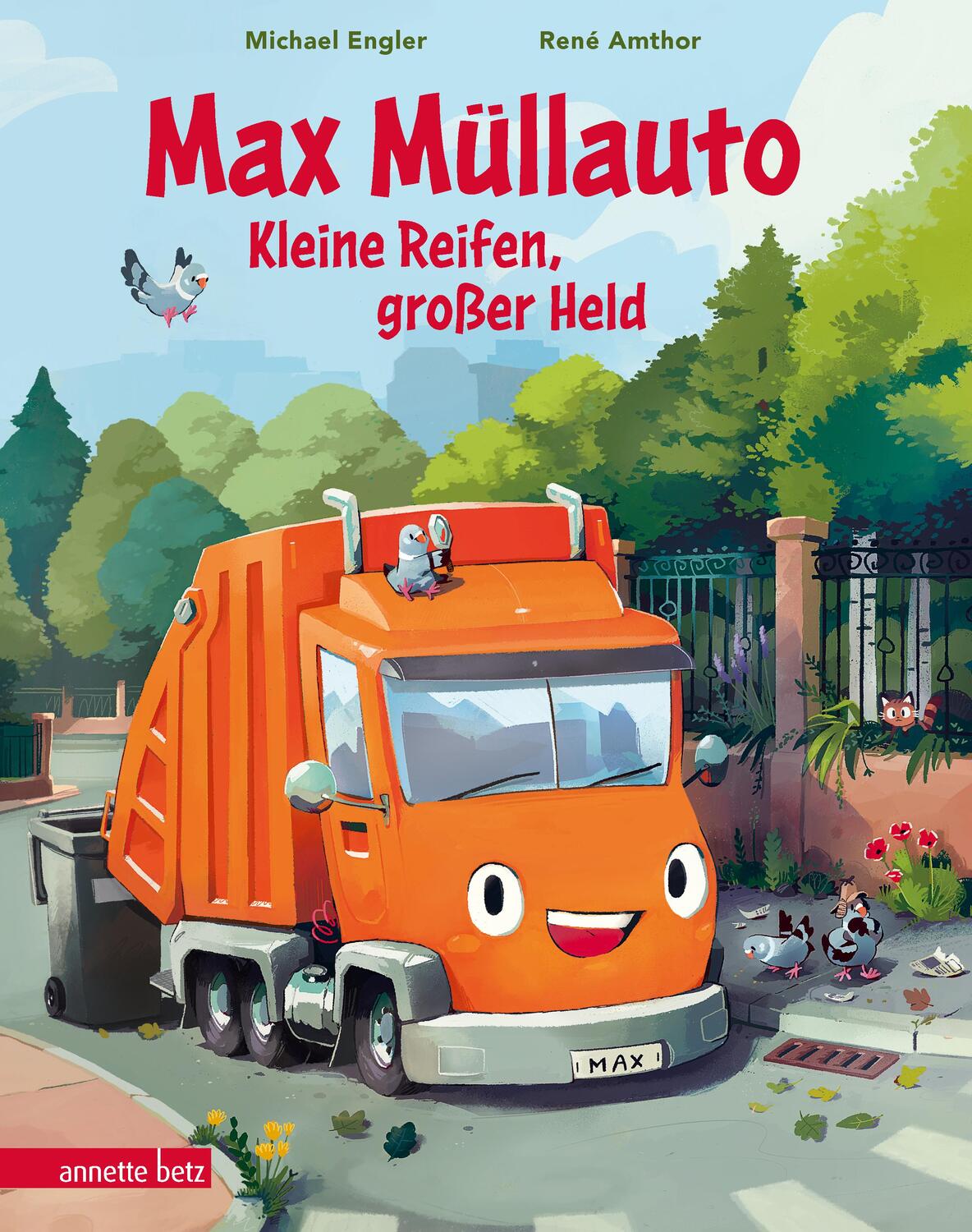 Cover: 9783219119633 | Max Müllauto - Kleine Reifen, großer Held | Michael Engler | Buch