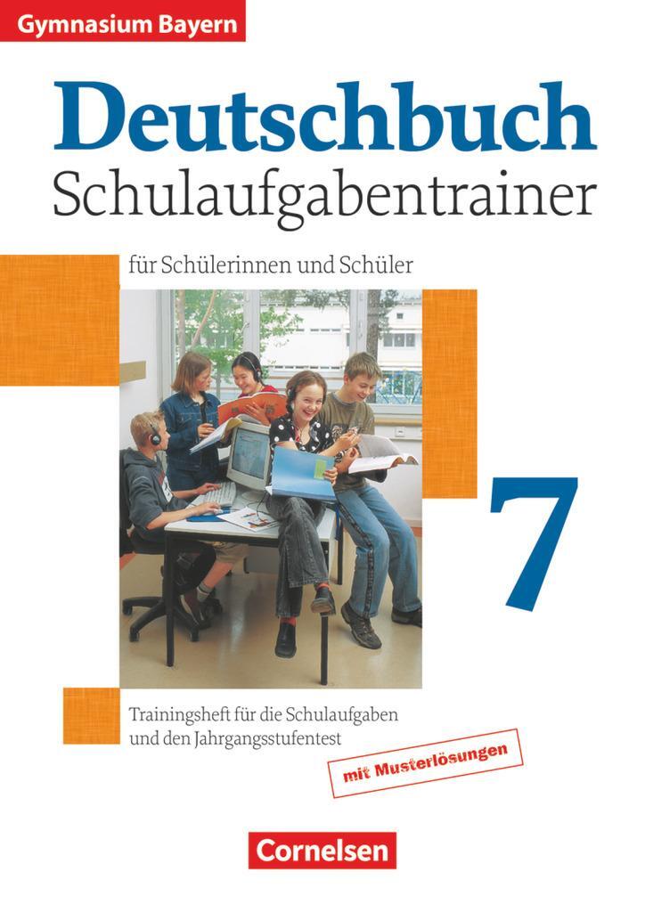 Cover: 9783464603888 | Deutschbuch 7. Jahrgangsstufe. Schulaufgabentrainer mit Lösungen....
