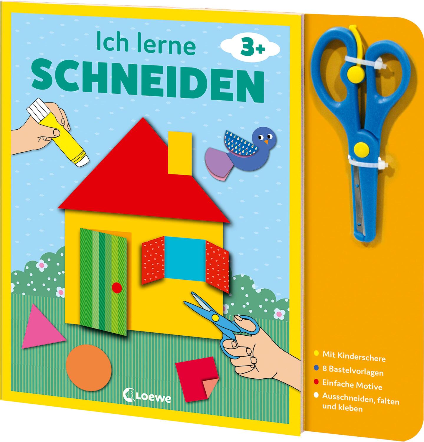 Cover: 9783743217553 | Ich lerne schneiden (Haus) | Loewe Kreativ | Taschenbuch | 32 S.