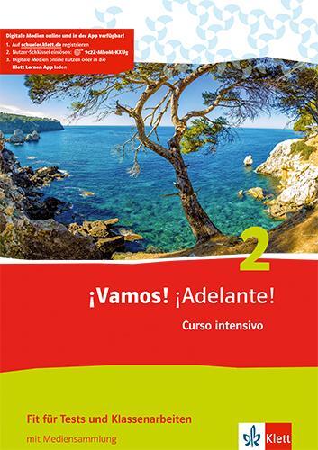 Cover: 9783125360785 | ¡Vamos! ¡Adelante! Curso intensivo 2. Fit für Tests und...