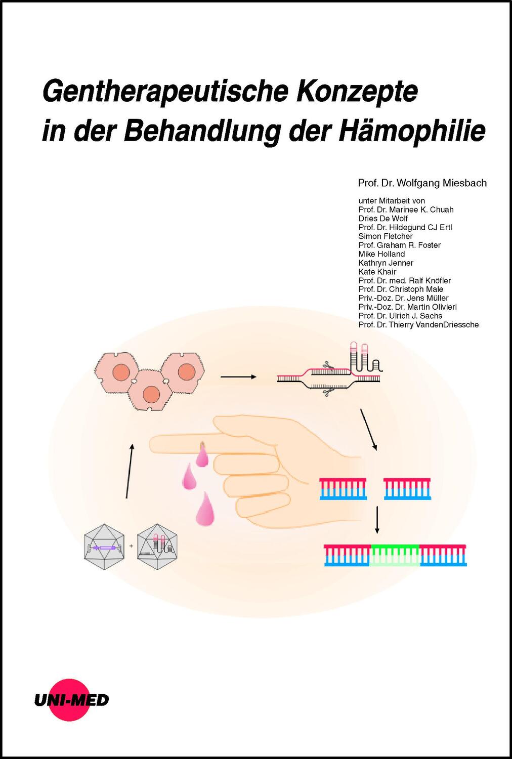 Cover: 9783837424515 | Gentherapeutische Konzepte in der Behandlung der Hämophilie | Miesbach