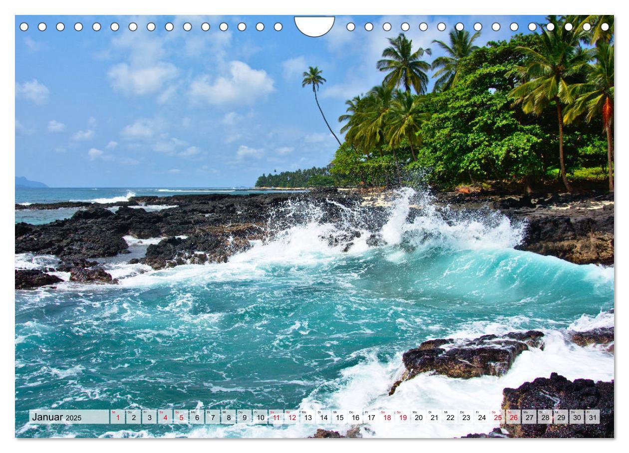 Bild: 9783435216475 | São Tomé - Inselparadies am Äquator (Wandkalender 2025 DIN A4...