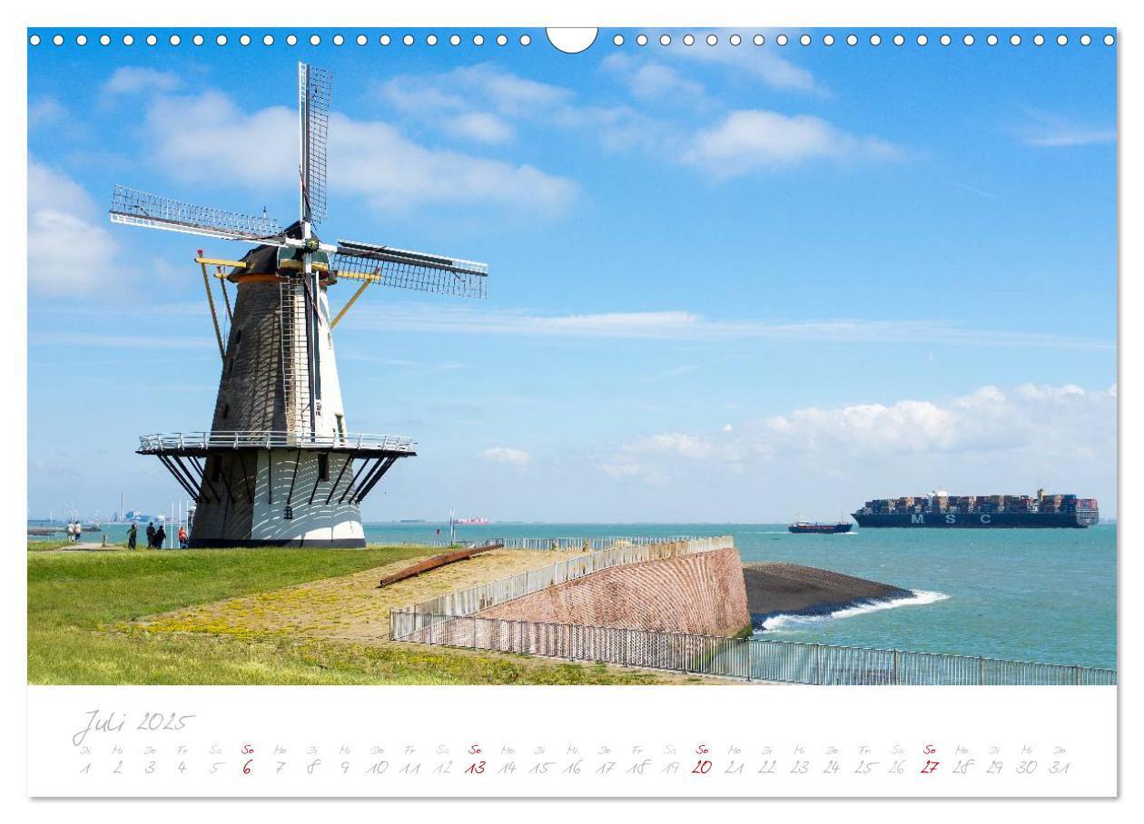 Bild: 9783435680177 | Zeeland (Wandkalender 2025 DIN A3 quer), CALVENDO Monatskalender