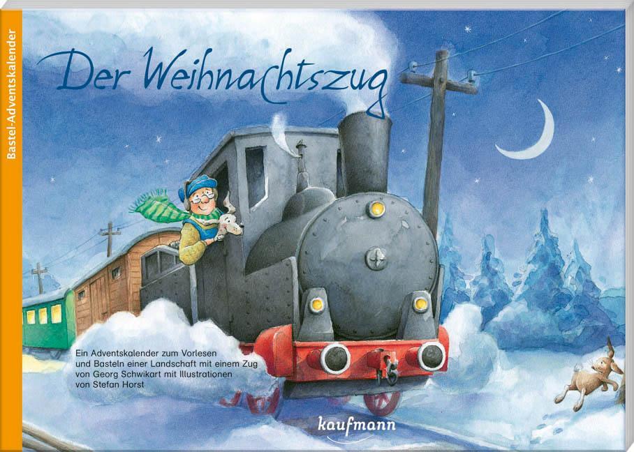 Cover: 9783780608390 | Der Weihnachtszug | Ein Bastelkalender | Georg Schwikart | Kalender